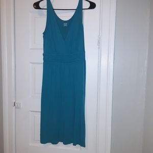 A.n.a Teal Blue Dress Mid length